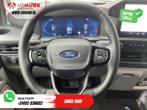 Ford E-Transit Custom Vans 65 кВт/год L2 330 км WLTP 2х розсувні двері/підлоговий обігрівач/швидка зарядка/дозвіл на буксирування 2.3т/ Carplay/ клімат/ камера/ PDC/ круїз