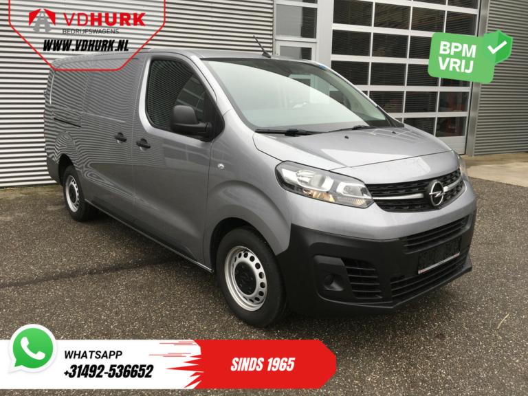 Opel Vivaro Bestelbus 2.0 D 145 pk L3 ZGAN 2.5t.Trekverm./ Airco/ Cruise/ PDC/ 3 Persoons