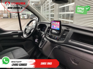 Ford Transit Custom Bestelbus 2.0 TDCI 130 pk Aut. L2 Carplay/ Stoelverw./ Navi/ Airco/ Cruise/ PDC/ DAB/ Trekhaak