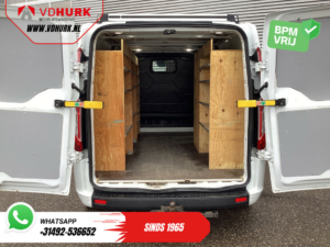 Ford Transit Custom Bestelbus 2.0 TDCI 130 pk Aut. L2 Carplay/ Stoelverw./ Navi/ Airco/ Cruise/ PDC/ DAB/ Trekhaak