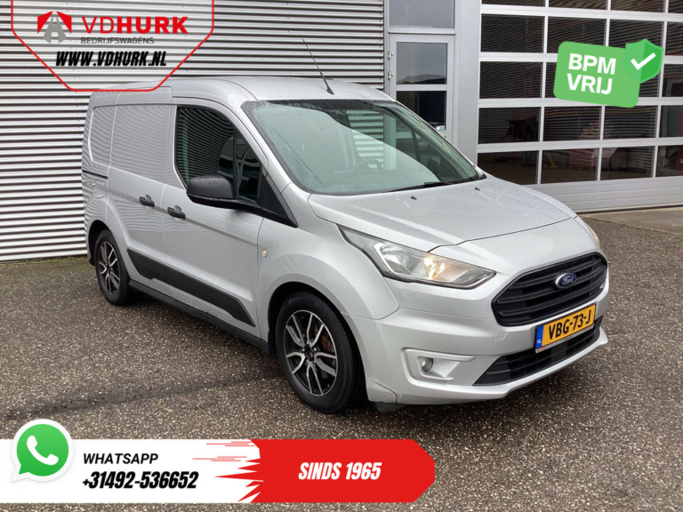 Ford Transit Connect Bestelbus 1.5 TDCI Carplay/ 3 Pers./ Navi/ Camera/ Cruise/ 16”LMV/ PDC/ DAB/ Trekhaak