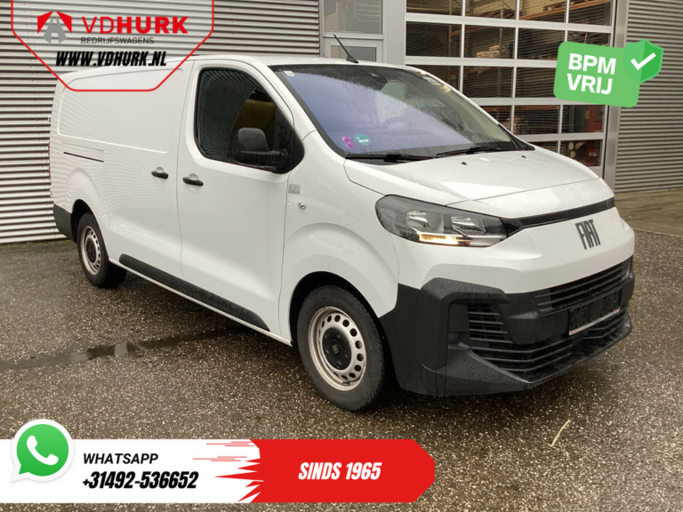 Fiat Scudo Bestelbus 2.0 MJ 120 pk L3 Carplay/ Camera/ PDC/ Cruise/ Airco