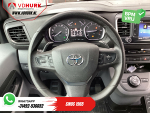 Toyota ProAce Worker Bestelbus 2.0 Aut. L2 Adapt.Cruise/ 2x Schuifdeur/ Standkachel/ Stoelverw./ Keyless/ Navi/ Camera/ PDC/ Climate/ Trekhaak