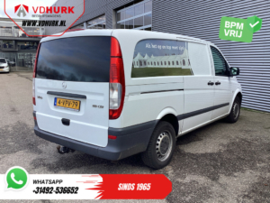 Mercedes-Benz Vito Bestelbus 110 CDI L2 EXPORT APK 10-2026/ Airco/ Cruise/ Trekhaak/ Radio
