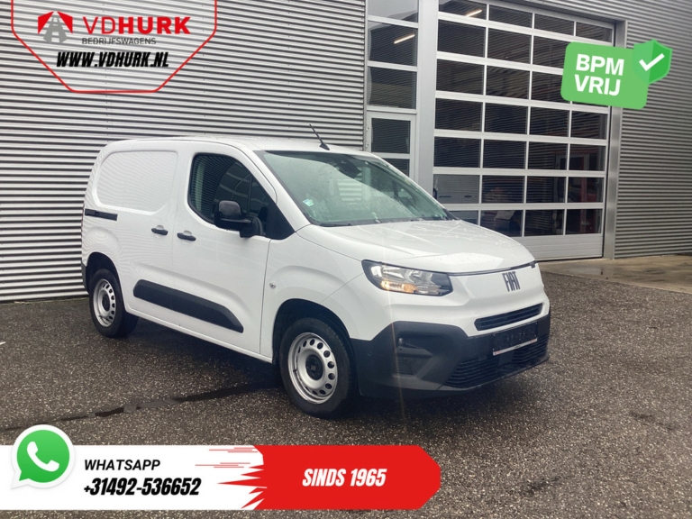 Fiat Doblò Van 1.5 HDi 100 hp 3 Pers./ Carplay/ Camera/ Navi/ PDC/ Cruise/ Airco