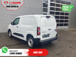 Fiat Doblò Van 1.5 HDi 100 hp 3 Pers./ Carplay/ Camera/ Navi/ PDC/ Cruise/ Airco