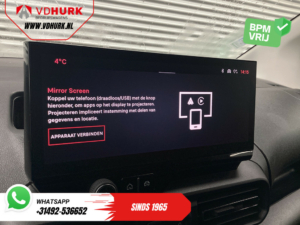 Fiat Doblò Van 1.5 HDi 100 hp 3 Pers./ Carplay/ Camera/ Navi/ PDC/ Cruise/ Airco