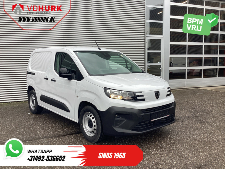 Peugeot e-Partner Van 50 кВт-год 336 км WLTP Швидка зарядка/ Тепловий насос/ Адапт.круїз/ Віртуальний кокпіт/ Рульове управління/ Carplay/ Камера 360/ Підлоговий обігрівач/ Клімат/ 