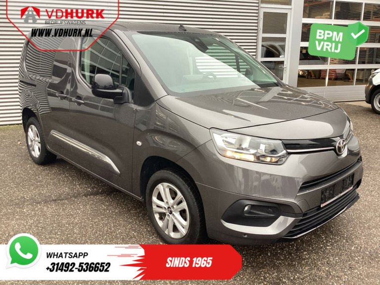 Toyota PROACE CITY Van 1.2 Turbo 130 CP Aut. BENZINE Adapt.Cruise/ Carplay/ Clima/ Head-Up/ Seatverw./ Camera/ 3 Pers./ LMV/ Towbar