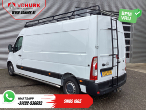 Opel Movano Bestelbus 2.3 Turbo 136PK L3H2 Camera/ Climate/ Cruise/ PDC/ Trekhaak / 2,5T trekgew./ Imperiaal+trap/ Side Bars/ NL Auto