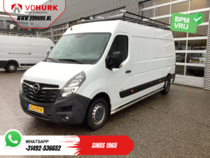 Opel Movano Bestelbus 2.3 Turbo 136PK L3H2 Camera/ Climate/ Cruise/ PDC/ Trekhaak / 2,5T trekgew./ Imperiaal+trap/ Side Bars/ NL Auto