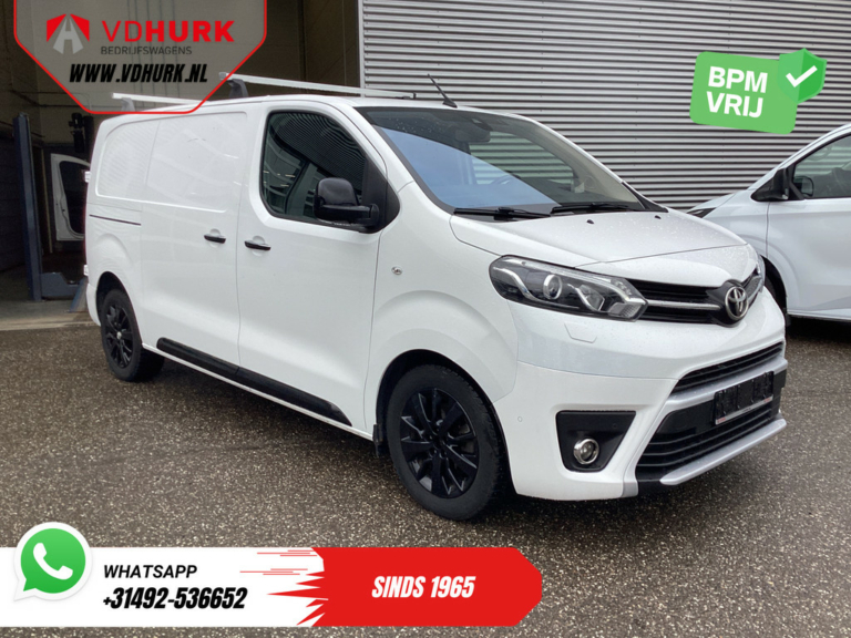 Toyota ProAce Worker Van 2.0 D-4D Aut. L2 Adapt.Cruise/ Head-Up/ Stand heater/ Carplay/ 2x Sliding door/ Seatverw./ Keyless/ Climate/ Navi/ Camera/ PDC/ 17