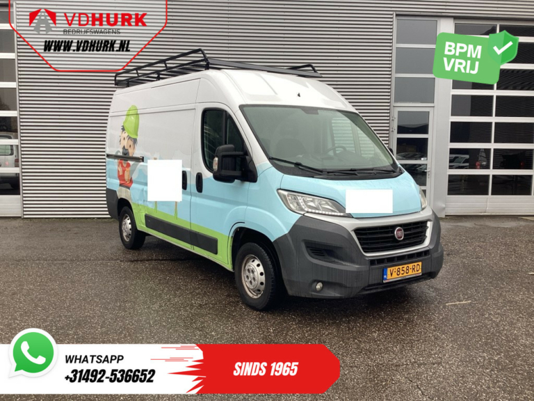 Fiat Ducato Van 2.3 MJ 130 CP L2H2 Imperial + Scară/ Climă/ Navi/ DAB/ PDC/ Cruise/ Bara de remorcare