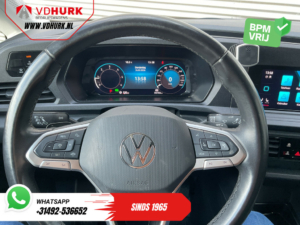 Volkswagen Caddy Cargo Van 2.0 TDI 125 к.с. DSG Aut. LED/ Підігрів стійок/ Шкіра/ Адапт.круїз/ Віртуальний кокпіт/ Підігрів сидінь/ Камера/ ЦЗ/ 17” LMV