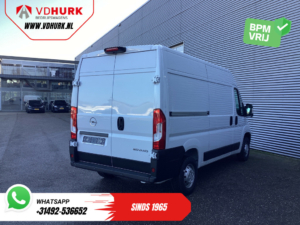 Opel Movano Van 2.2 140 hp L2H2 Carpentry/ Carplay/ 270Gr.Doors/ Climate/ Camera/ Cruise/ Navi/ PDC/ Cruise