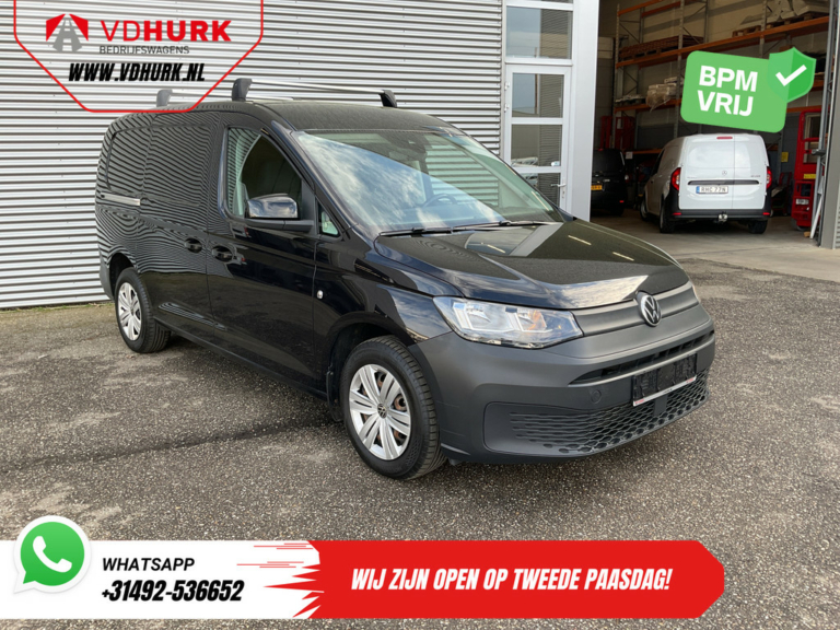 Volkswagen Caddy Cargo Maxi Bestelbus 2.0 TDI 125 pk DSG Aut. Standkachel/ Stoelverw./ Carplay/ Airco/ Dakdragers/ Cruise/ PDC/ Trekhaak