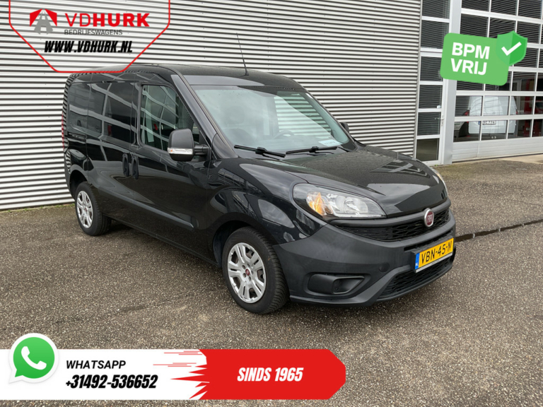 Fiat Doblò Cargo van 1.6 MJ 105 hp NL Auto/ 3Pers./ Airco/ Navi/ Cruise/ DAB/ Towbar