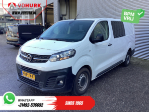 Opel Vivaro Furgón 2.0 CDTI 125 CV DC Doble Cabina Carplay/ 6 Pers./ Crucero/ Cámara/ PDC V+A/ Gancho de remolque/ NL Auto