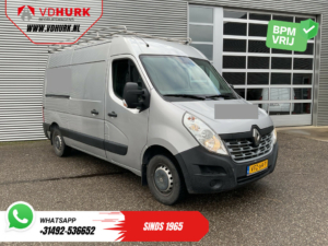 Renault Master Vans T35 2.3 dCi 145 cv L2H2 270Gr.Puertas/ 2.5t Dispositivo de remolque/ Baca + escalera/ Airco/ PDC/ Gancho de remolque