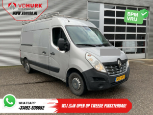 Renault Master Vans T35 2.3 dCi 145 CP L2H2 270Gr.Uși / 2.5t Dispozitiv de remorcare / Rack de acoperiș + scări / Airco / PDC / cârlig de remorcare