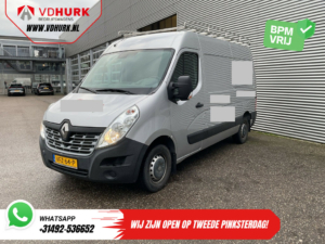 Renault Master Vans T35 2.3 dCi 145 CP L2H2 270Gr.Uși / 2.5t Dispozitiv de remorcare / Rack de acoperiș + scări / Airco / PDC / cârlig de remorcare