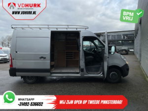 Renault Master Vans T35 2.3 dCi 145 CP L2H2 270Gr.Uși / 2.5t Dispozitiv de remorcare / Rack de acoperiș + scări / Airco / PDC / cârlig de remorcare