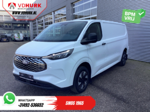 Ford E-Transit Custom Van Trend L2 65 kWh 330 km WLTP LED/ Szybka ładowarka/ 2,3 t Holowanie/ Kierownica/ Fotele/ Carplay/ Klimatyzacja/ Kamera/ PDC/ Tempomat