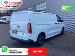 Ford E-Transit Custom Van Trend L2 65 kWh 330 km WLTP LED/ Szybka ładowarka/ 2,3 t Holowanie/ Kierownica/ Fotele/ Carplay/ Klimatyzacja/ Kamera/ PDC/ Tempomat