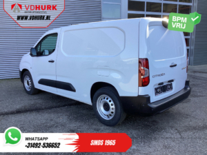 Citroën E-Berlingo Van 50 kWh 345 km WLTP L2 Carplay/ Caricatore rapido/ 3Pers./ Airco/ Navi/ Telecamera/ Cruise/ PDC
