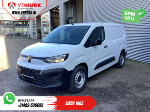 Citroën E-Berlingo Van 50 kWh 345 km WLTP L2 Carplay/ Caricatore rapido/ 3Pers./ Airco/ Navi/ Telecamera/ Cruise/ PDC