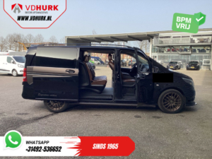Mercedes-Benz Vito Van 114 CDI Aut. DC Double Cab Cuir Buffl/ 2x Porte coulissante/ Carplay/ Navi/ Spoiler/ Lame avant/ Barres latérales/ 18” LMV/ Croisière/ Climatisation