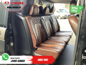 Mercedes-Benz Vito Van 114 CDI Aut. DC Double Cab Cuir Buffl/ 2x Porte coulissante/ Carplay/ Navi/ Spoiler/ Lame avant/ Barres latérales/ 18” LMV/ Croisière/ Climatisation