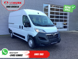 Opel Movano Bestelbus 2.2 140 pk L2H2 Betimmering/ Carplay/ 270Gr.Deuren/ Climate/ Camera/ Cruise/ Navi/ PDC/ Cruise