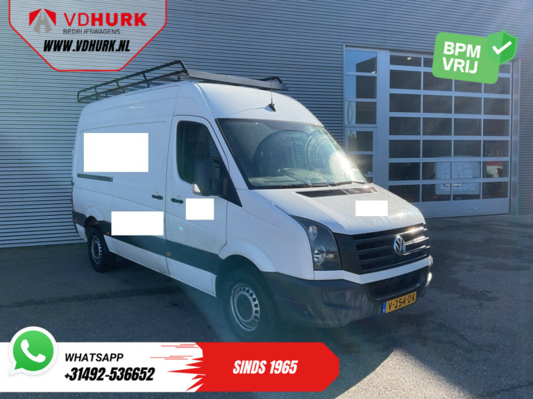 Volkswagen Crafter Van 2.0 TDI 135 ch L2H2 EXPORT Impérial + Escalier/ Carplay/ 270Gr.portes/ Airco/ Caméra/ Croisière/ PDC/ DAB/ Attelage