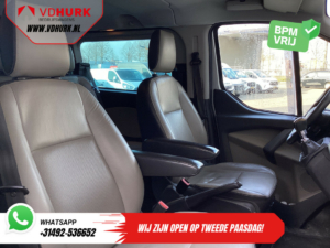 Ford Transit Custom Vans 2.2 TDCI 155 PS L2 DC Doppelkabine EXPORT 2x Schiebetür/ 2.4t Abschleppverm./ Sitzverw./ Leder/ Navi/ Kamera/ Cruise/ Seitenleisten/ 18”