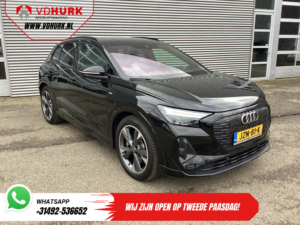 Audi Q4 e-tron SUV 40 77kWh 523 km WLTP S-Line/ Pano/ Keyless/ Virtual Cockpit/ Skóra/ Seatverw./ Elek.Valve/ 20