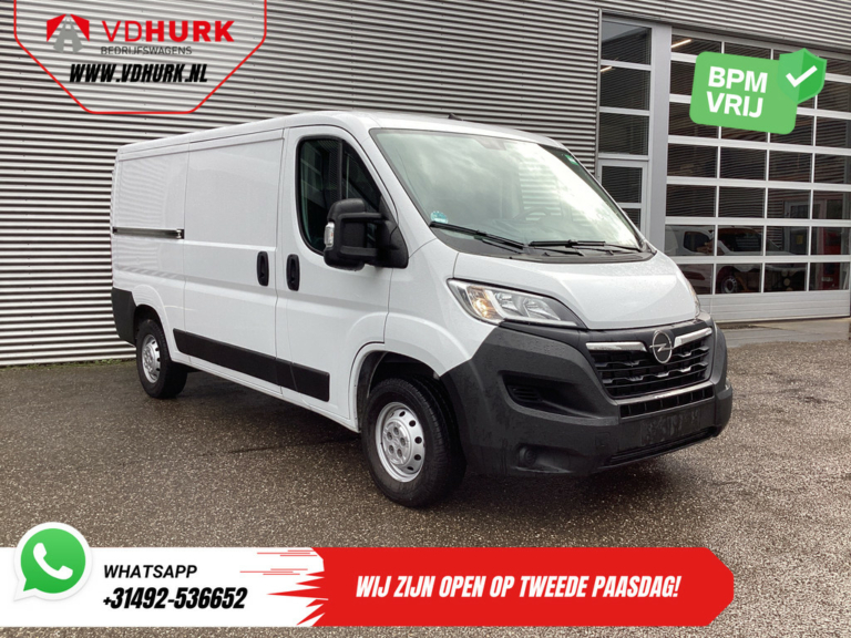 Opel Movano Van 2.2 120 ch L2 Carplay/ 270Gr.Portes/ Climat/ Navi/ Croisière/ Caméra/ PDC/ DAB