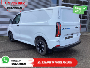 Ford E-Transit Custom Van Trend 65 kWh 330 km WLTP Garantie jusqu'en 2029/ LED/ Chauffage de béquille/ Chargeur rapide/ 2,3t Matériel de remorquage/ Volant/ Siège chauffant/ Carplay/ Caméra