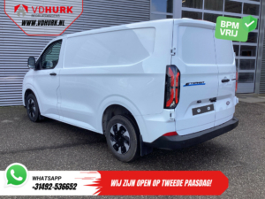 Ford E-Transit Custom Van Trend 65 кВт/год 330 км WLTP Гарантія до 2029 р. / Світлодіоди / Підігрів підставки / Швидка зарядка / 2.3т буксирний пристрій / Кермо / Підігрів сидінь / Carplay / Камера