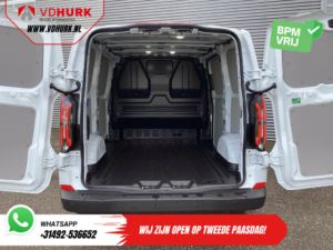 Ford E-Transit Custom Bestelbus Trend 65 kWh 330 km WLTP Garantie t/m 2029/ LED/ Standkachel/ Snellader/ 2.3t Trekverm./ Stuurverw./ Stoelverw./ Carplay/ Camera