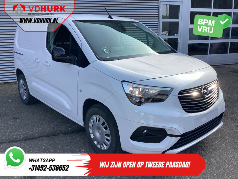 Opel Combo Electric Bestelbus 50kWh 285 WLTP Standkachel/ Snellader/ Stoelverw./ Stuurverw./ Keyless/ Carplay/ Navi/ Camera/ PDC/ Cruise/ Airco