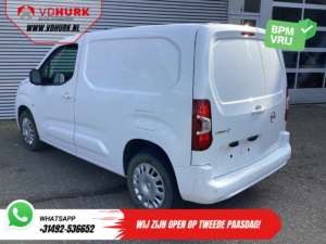 Opel Combo Electric Van 50kWh 285 WLTP Stand heater/ Quick charger/ Seatverw./ Steeringverw./ Keyless/ Carplay/ Navi/ Camera/ PDC/ Cruise/ Airco