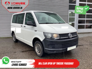 Volkswagen Transporter Transport de personnes 2.0 TDI EURO6 EXPORT €15,057,- Incl. VAT/ BPM FREE ! Combi/ Combi/ 9 personnes/ Airco
