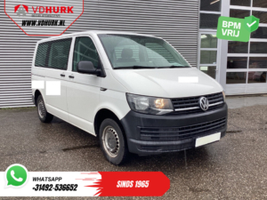 Volkswagen Transporter Transporte de Pasajeros 2.0 TDI EURO6 EXPORT €15,057,- Incl. IVA/ BPM ¡GRATIS! Combi/ Combi/ 9 personas/ Airco