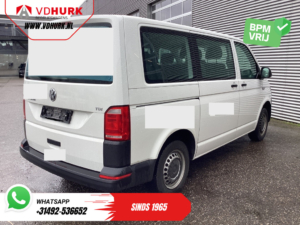 Volkswagen Transporter Transporte de Pasajeros 2.0 TDI EURO6 EXPORT €15,057,- Incl. IVA/ BPM ¡GRATIS! Combi/ Combi/ 9 personas/ Airco