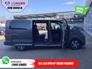 Toyota ProAce Bestelbus 2.0 180 pk Aut. DC Dubbel Cabine/ 2x Schuifdeur/ Pano/ Xenon/ 2.5t Trekverm./ Climate/ Navi/ Camera/ Cruise/ PDC/ 17”LMV/ Trekha