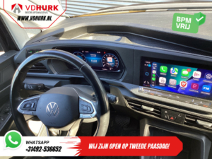 Volkswagen Caddy Cargo Van 2.0 TDI 125 ch DSG Aut. LED/ Adapt.Cruise/ Virtual Cockpit/ Stand heater/ Seat heating/ CarPlay/ Navi/ Camera/ PDC/ 16