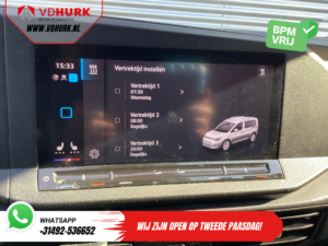 Volkswagen Caddy Cargo Van 2.0 TDI 125 ch DSG Aut. LED/ Adapt.Cruise/ Virtual Cockpit/ Stand heater/ Seat heating/ CarPlay/ Navi/ Camera/ PDC/ 16