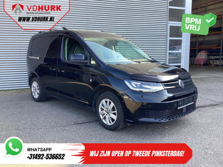Volkswagen Caddy Cargo Van 2.0 TDI 125 ch DSG Aut. LED/ Adapt.Cruise/ Virtual Cockpit/ Stand heater/ Seat heating/ CarPlay/ Navi/ Camera/ PDC/ 16