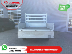 Opel Movano Open laadbak 2.2 140 pk DC Dubbel Cabine Open Laadbak/ 7 Pers./ 2.5t Trekverm./ Cruise/ Airco/ 288x215x35/ Pick up